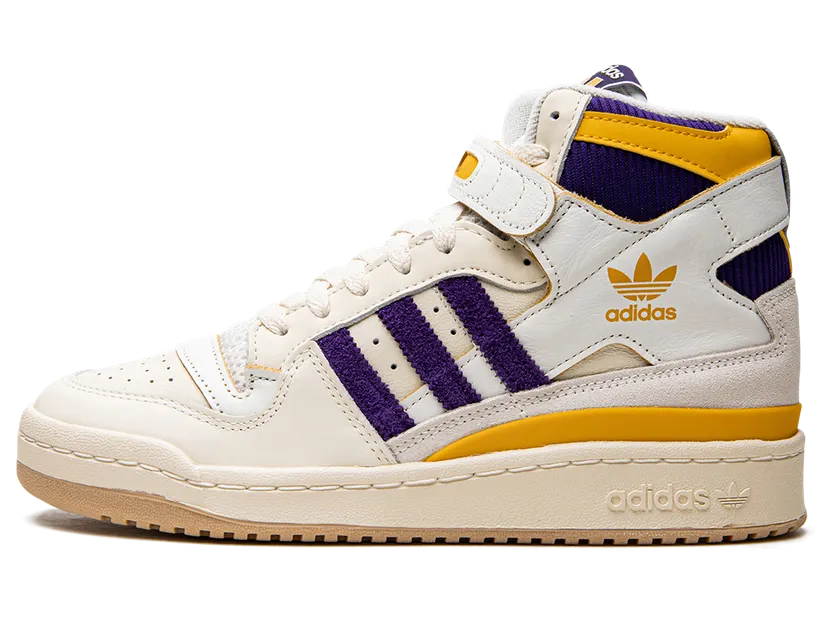 adidas Forum 84 High Cream White / Collegiate Purple / Collegiate Gold (GX9054)