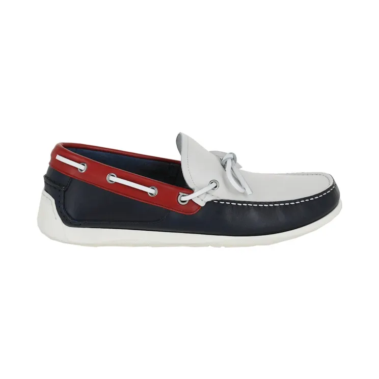 Ferragamo Marlin Boat Shoes Blue (020879-756327-M)