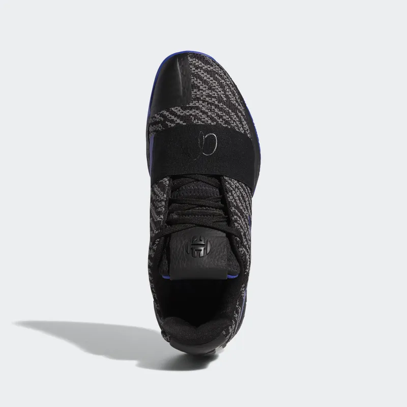 adidas Harden Vol. 3 Core Black Active Blue Core Black/Active Blue/Solid Grey (G26811)