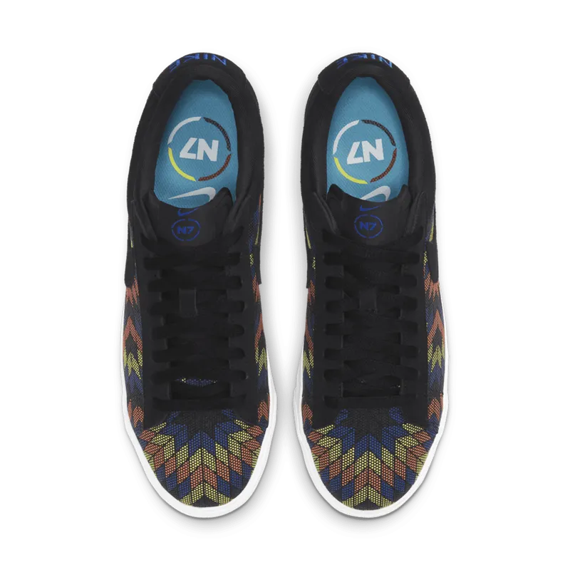 Nike Blazer Low N7 (2020) Black/Citron Pulse-Black (DA1347-001)