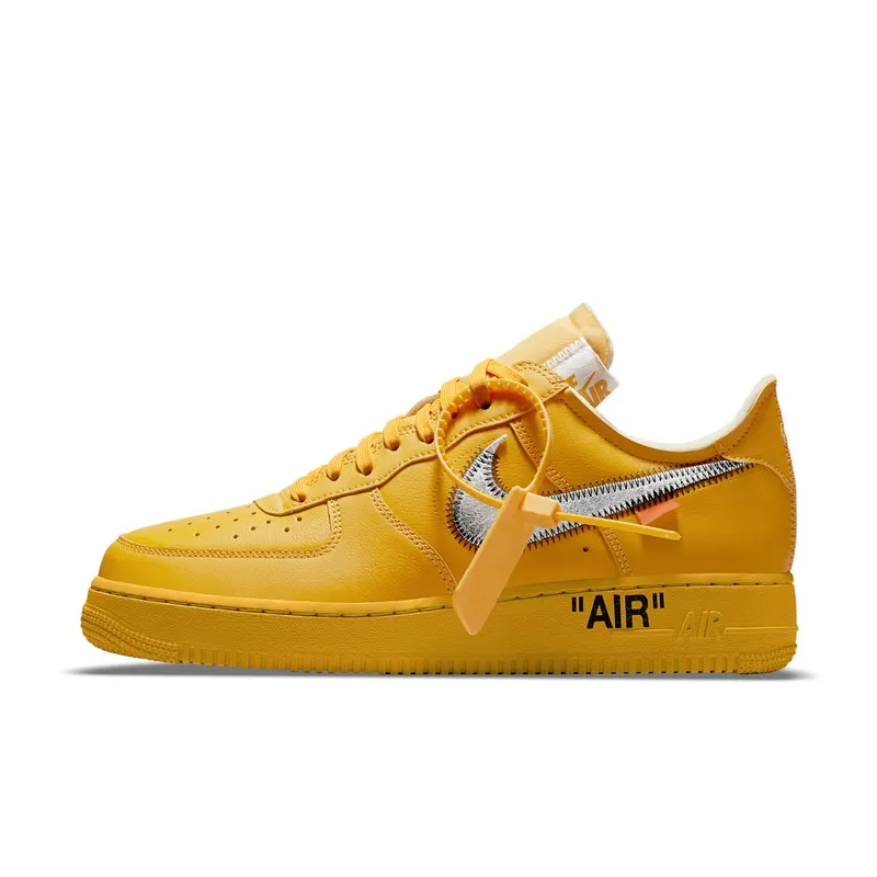 Nike x Off-White Air Force 1 University Gold (2021) (DD1876-700)