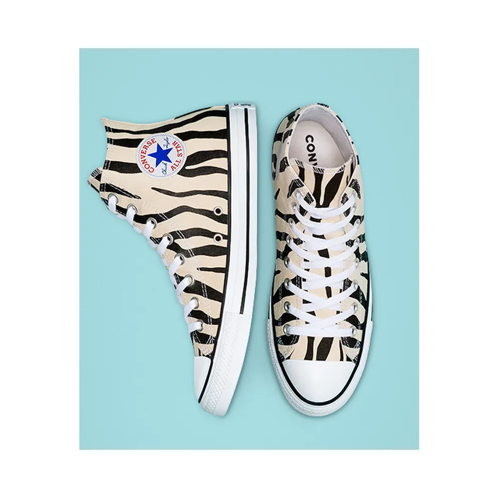 Converse Chuck Taylor All Star Hi Zebra Stripe (166258F)