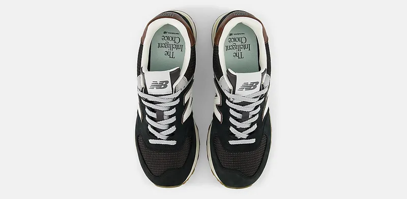 New Balance 574 “Brown Dark Silver Metallic” (U5748SB)
