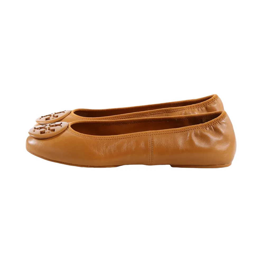 Tory Burch Reva Travel Ballet “Walnut” (177204-201)