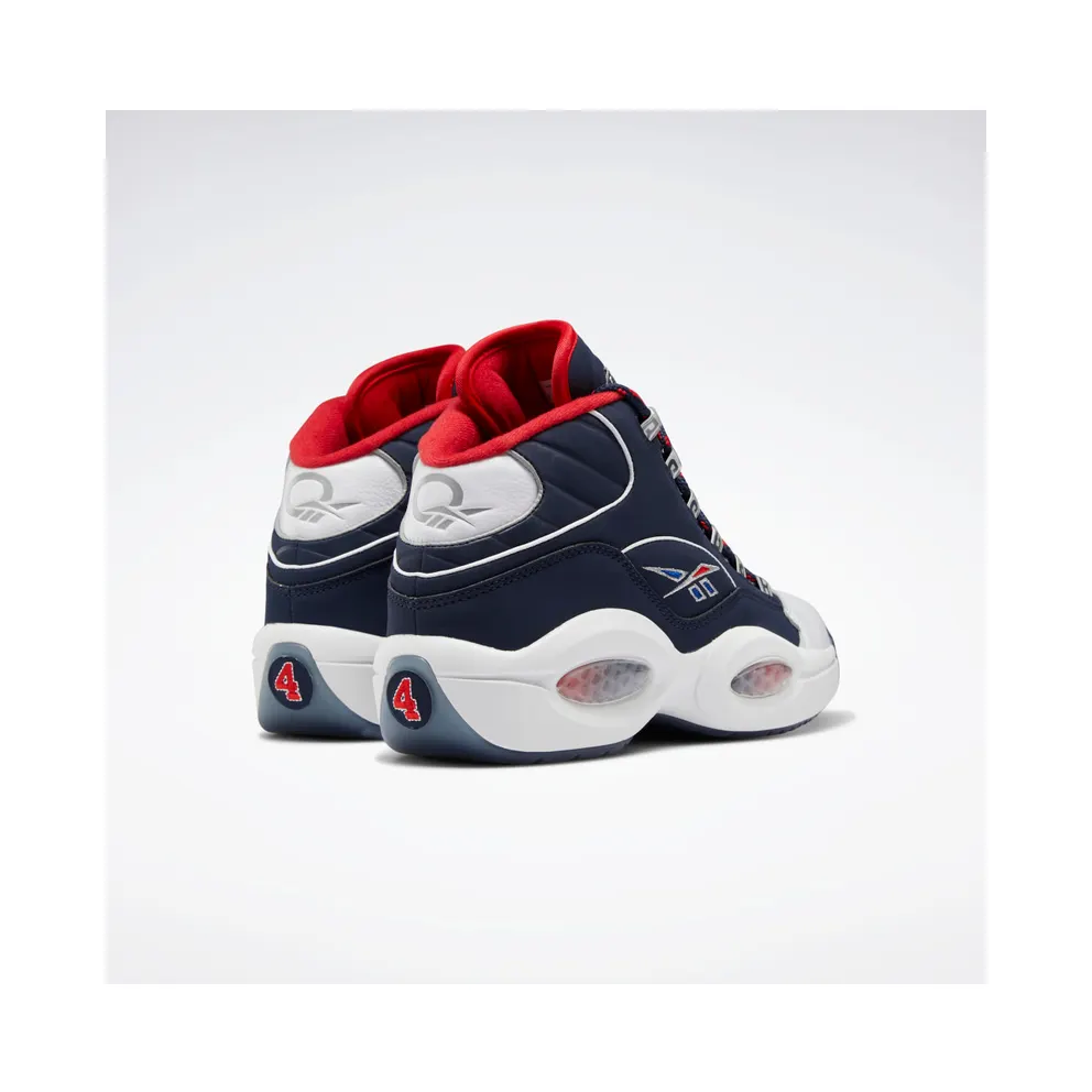 Adidas Question Mid Vector Navy / Cloud White / Vector Red (H01281)