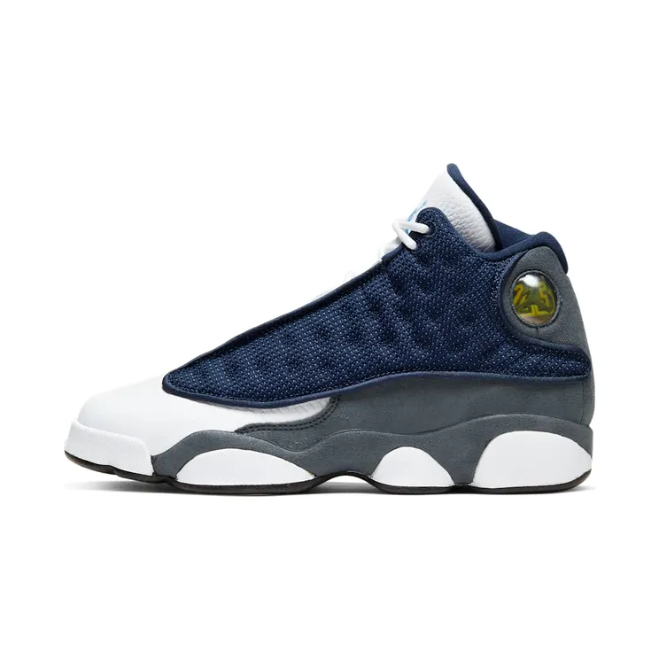 Air Jordan 13 Retro GS “Navy / Flint Grey / White / University Blue” (884129-404)
