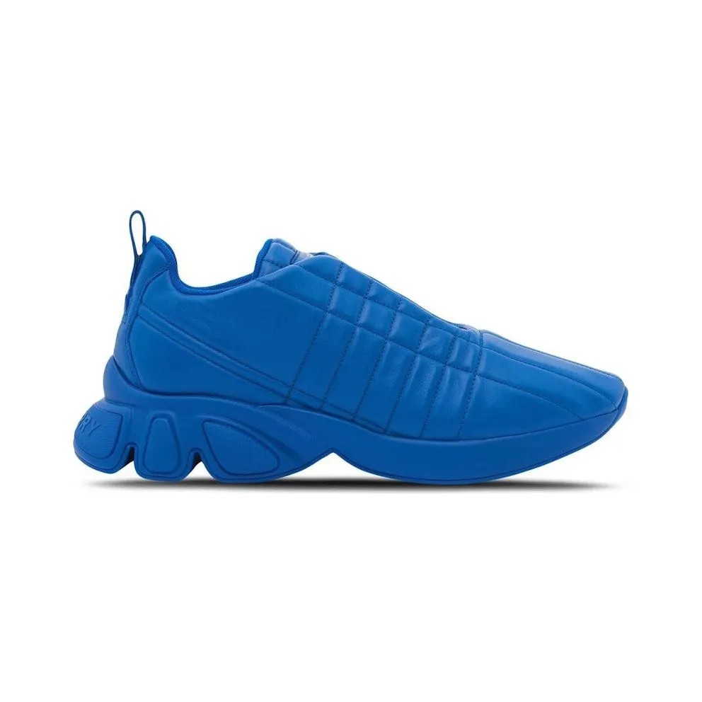 Burberry Quilted Leather Classic Trainer Blue (8060227)