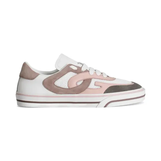 Dolce & Gabbana Dolce & Gabbana DG Segelschuhe aus Mesh und Leder “White” (CK2385A5210)