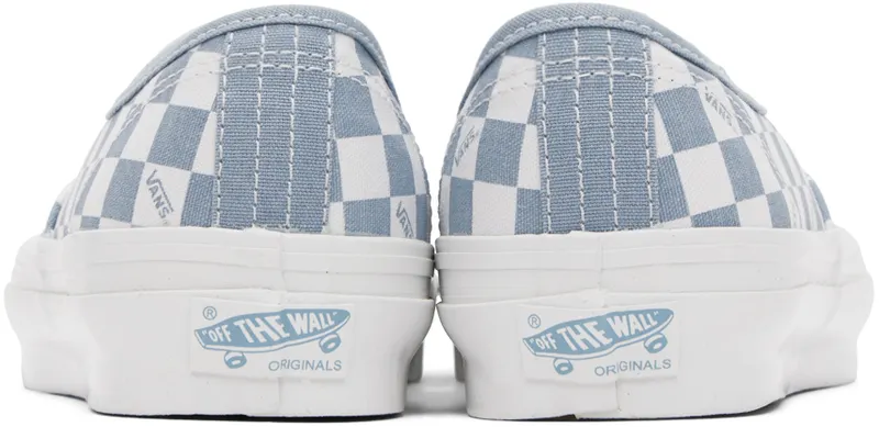 Vans Blue & White OG Authentic LX Sneakers (VN0A5FBDSKY1)
