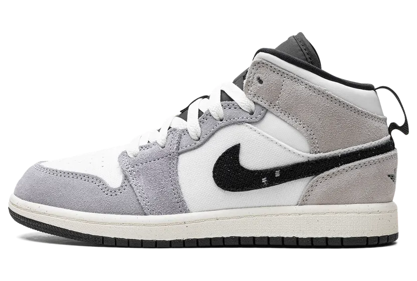 Air Jordan 1 Mid SE Craft PS “Cement Grey” (FD9090-002)