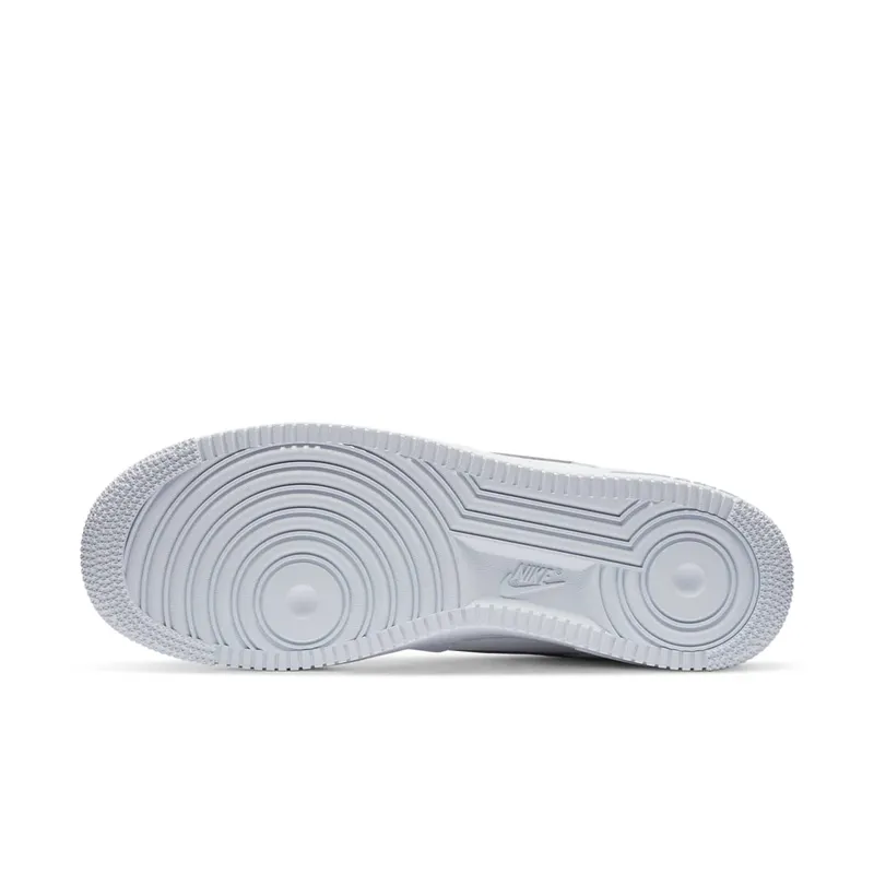 Nike Air Force 1 Low 3M Swoosh White White/Metallic Silver-Total Orange-White (CT2296-100)