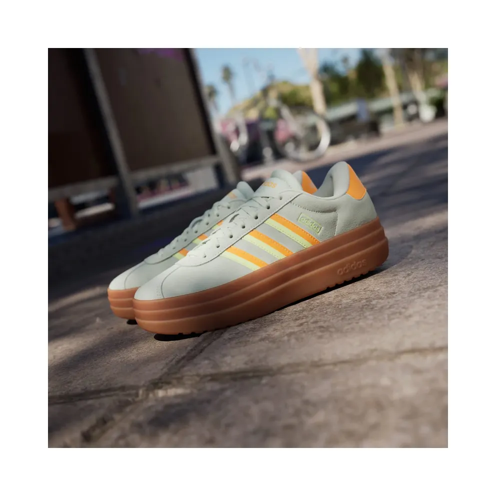 Adidas VL Court Bold Linen Green / Crew Orange / Hi-Res Yellow (JI1787)