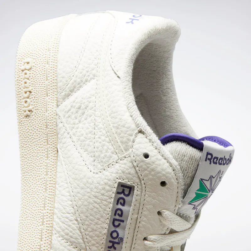 Reebok Club C 85 Shoes Chalk / Alabaster / Bold Purple