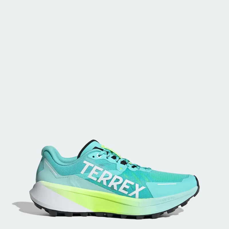 Adidas Terrex Agravic 3 Trail Running Flash Aqua / Cloud White / Lucid Lemon (HP3686)