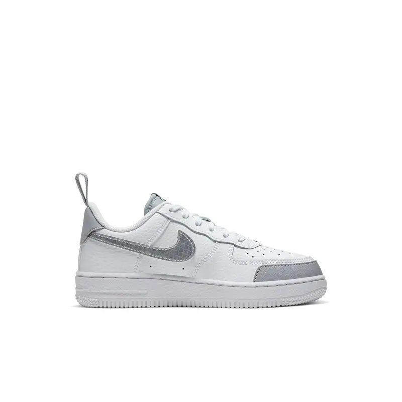 Nike Air Force 1 Low 07 LV8 White Wolf Grey Black (CK0829-100)