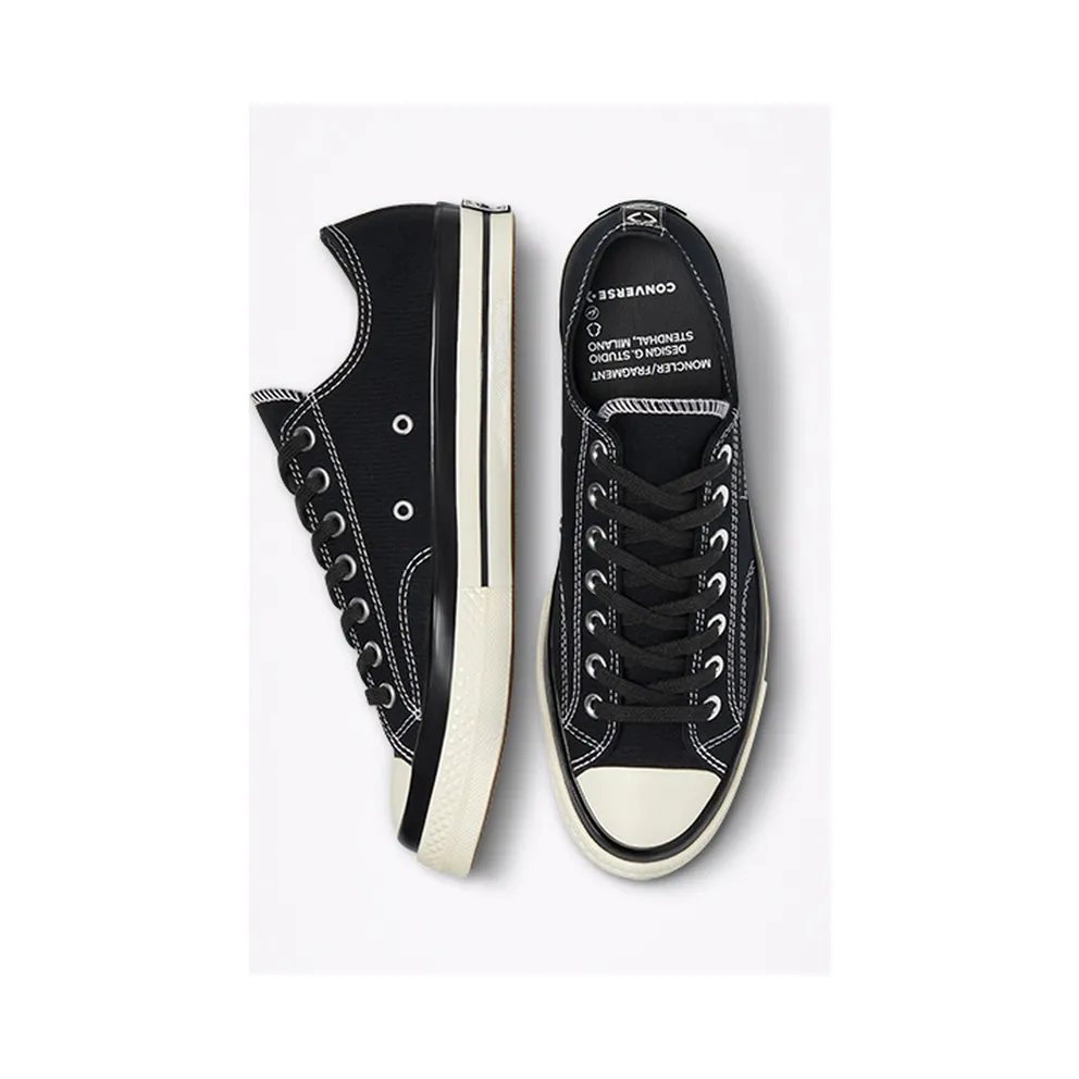 Converse 7 Moncler FRGMT + Converse Chuck 70 Black/Black/egret