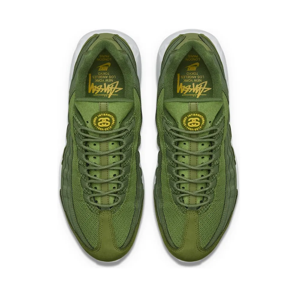 Nike Air Max 95 Stussy Olive Olive/White (834668-337)
