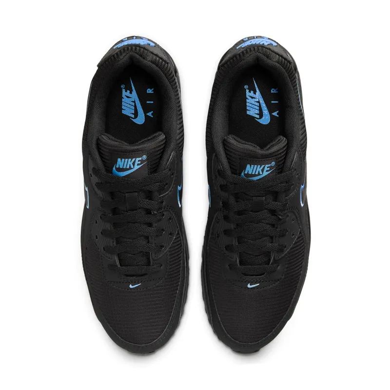 Nike Air Max 90 Black University Blue (FJ4218-001)