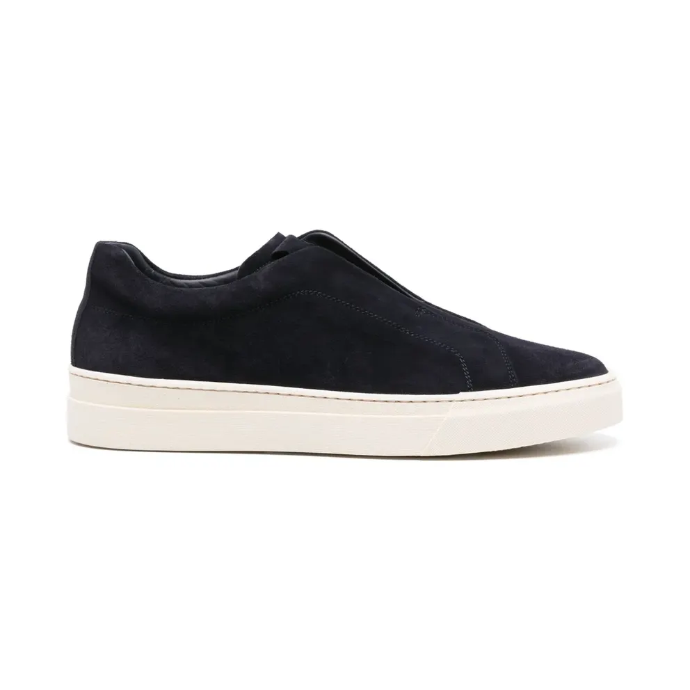 Scarosso Luca Slip-On- aus Wildleder – Blue (LUCASNEABLUSUED)