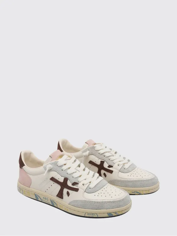 Premiata Clay Suede with Studs White 1 (BSKTCLAYD8284)