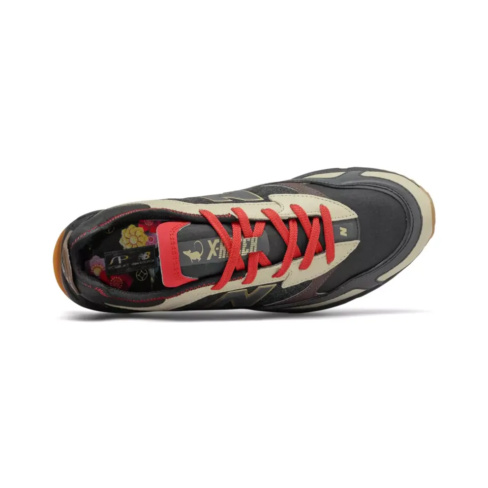 New Balance X Racer Shoe Palace YOTR (2020) Black/Tan-Red (MSXRCSPC)