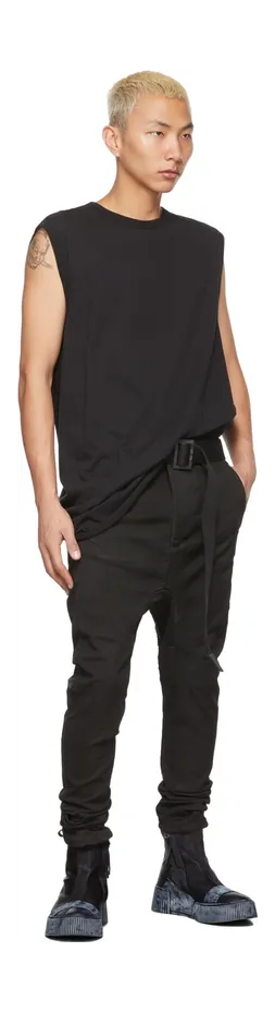 Boris Bidjan Saberi Black Bamba 3.1 High Top Sneakers (304-SS2200B3000000SM-0043) (5)