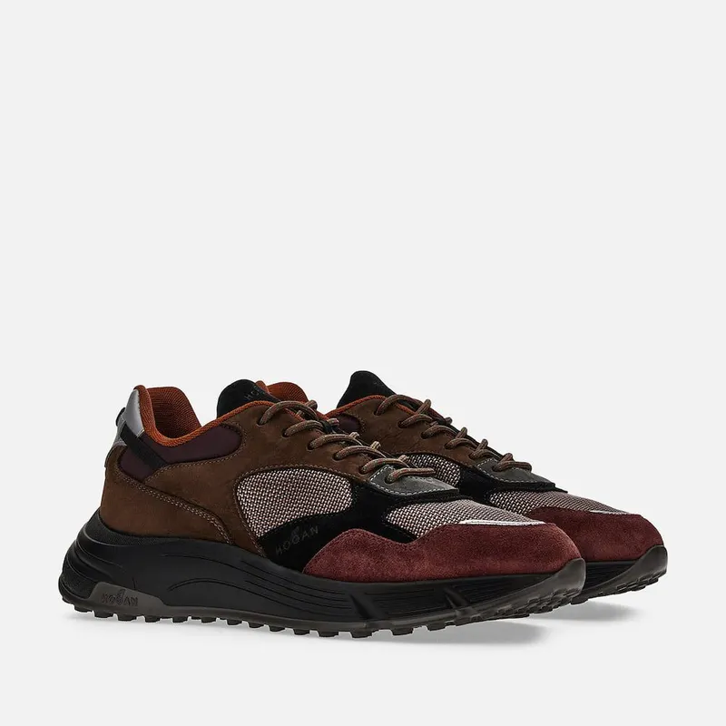 Hogan Hyperlight Brown Burgundy Black (HXM5630DM900KK759M)