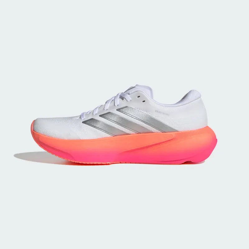 Adidas SUPERNOVA RISE 3 Running Shoes Cloud White / Silver Metallic / Lucid Pink (JR7375)