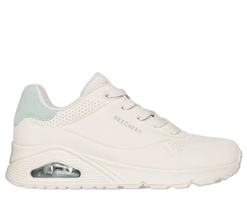 Skechers UNO – Pop Back Sneaker Natuurlijk/Groente