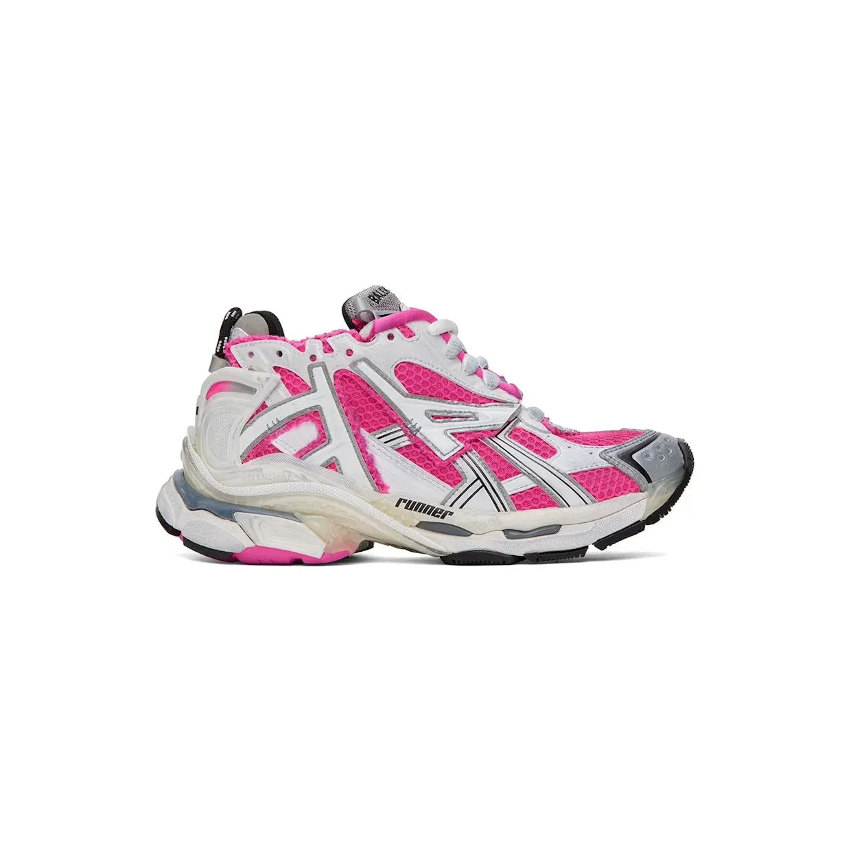 Balenciaga Runner White Fluo Pink (677402 W3RBN 9155)