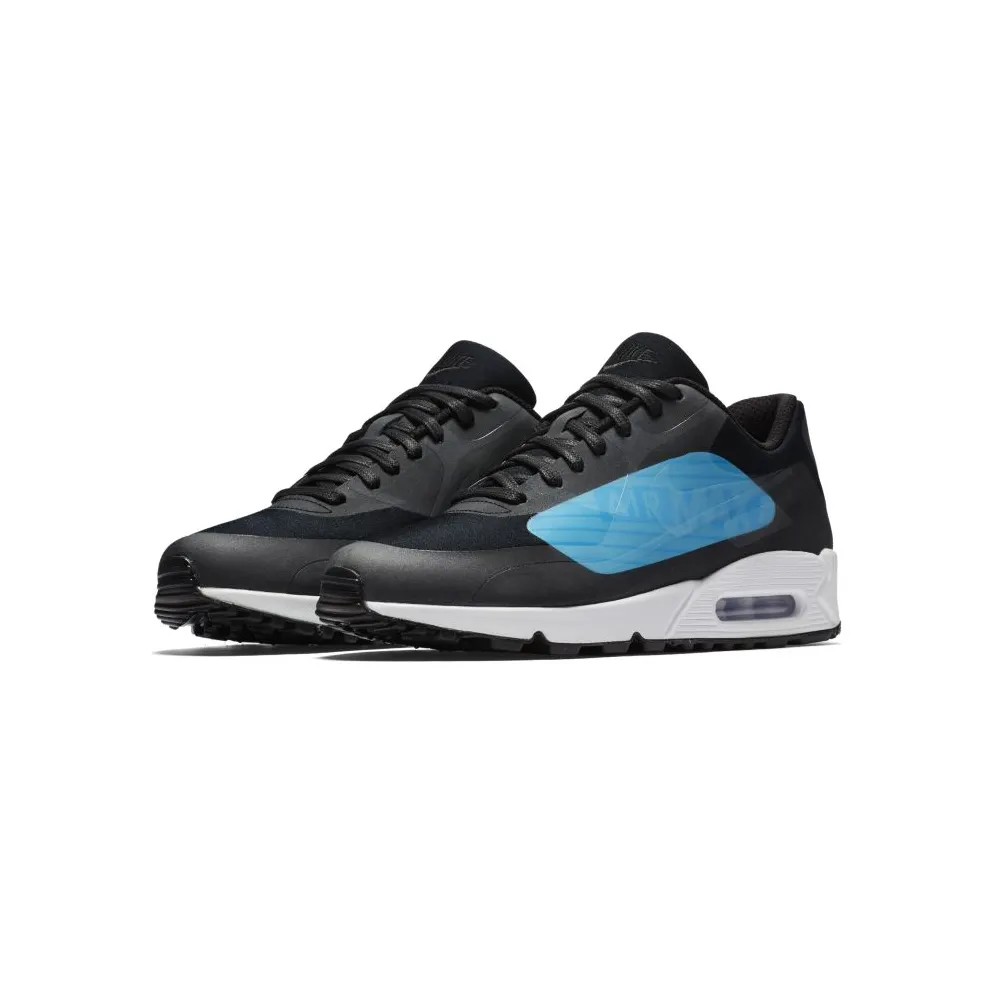Nike Air Max 90 NS Big Logo Laser Blue Black/Laser Blue-Heritage Cyan (AJ7182-002)