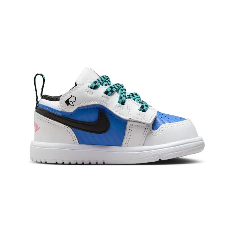 Jordan 1 Low ALT SE TD “White Hyper Royal Hyper Jade Black” (FQ8710-100)
