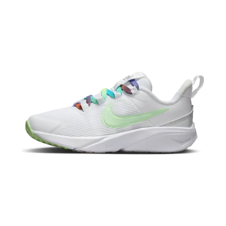 Nike Star Runner 4 Next Nature SE White Photon Dust Total Orange Vapor Green (FN4980-100)