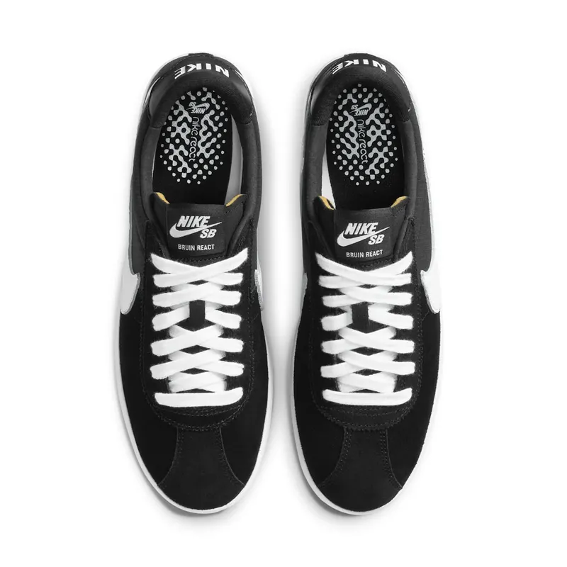 Nike SB Bruin React Black White Black/Black-Anthracite-White (CJ1661-001)