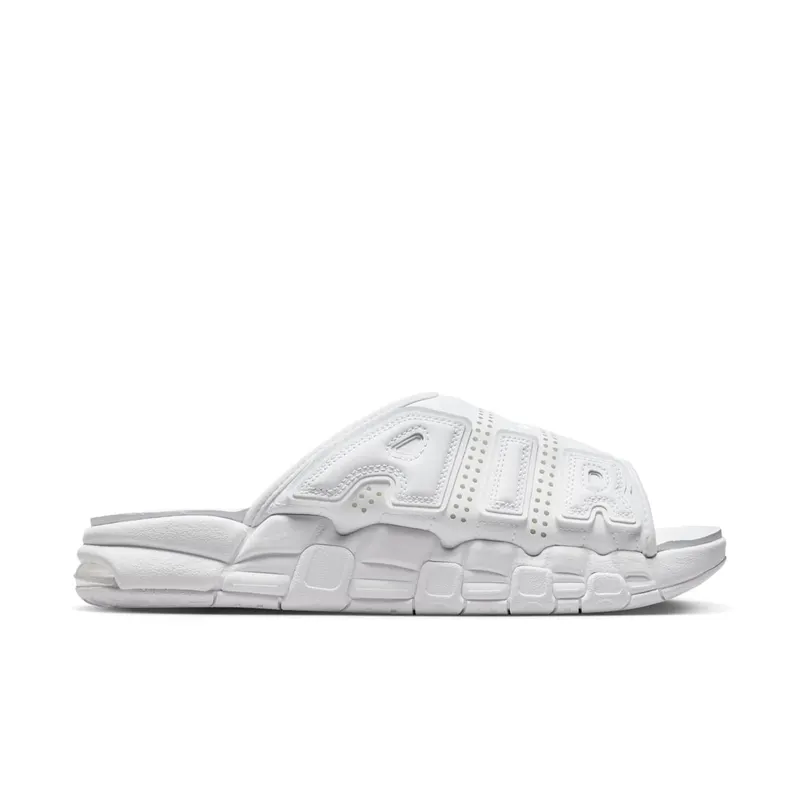 Nike More Uptempo Slide “Triple White” (FD9884-101)