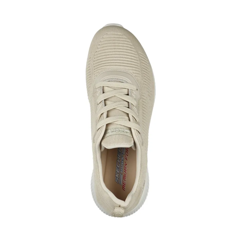 Skechers BOBS Sport Squad – Tough Talk Sneaker Natuurlijk