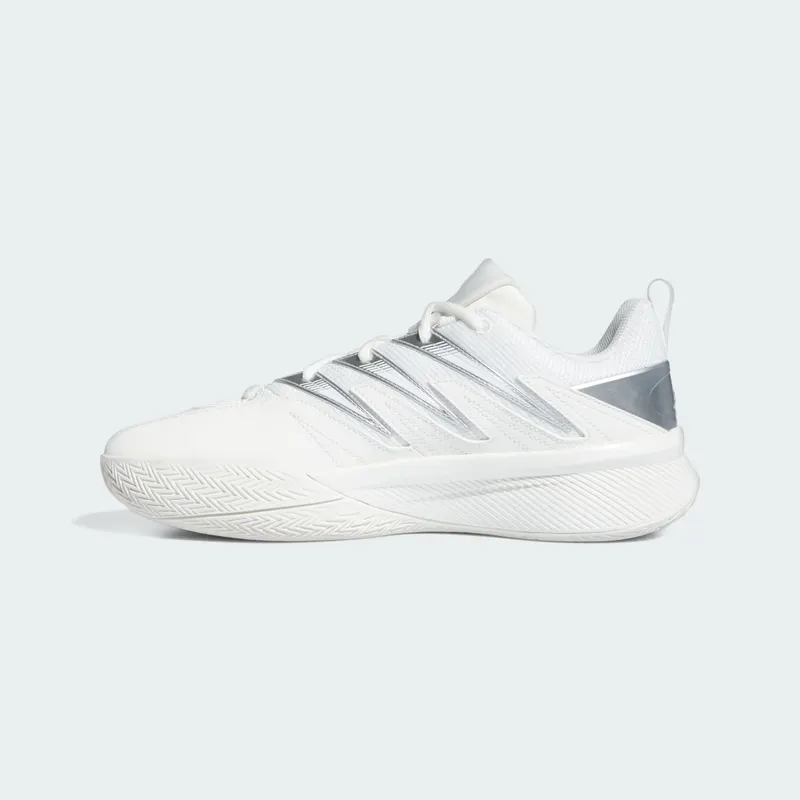 adidas Dame Certified 3 Low Core White Core Black Silver Metallic (IH8468)