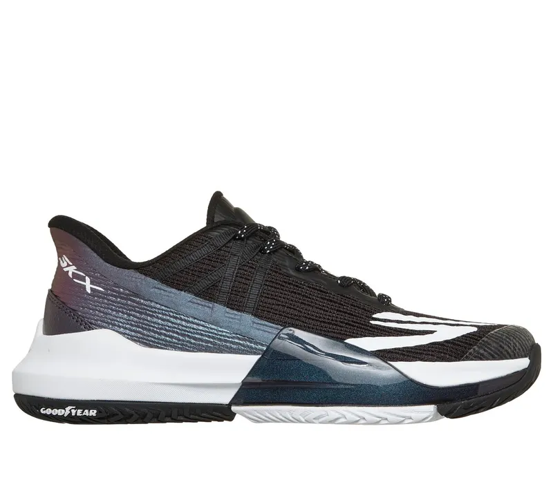 Skechers Slip-ins: Tennis Baseline Bully “Pickleball Sneaker Black” (172115BKMT)