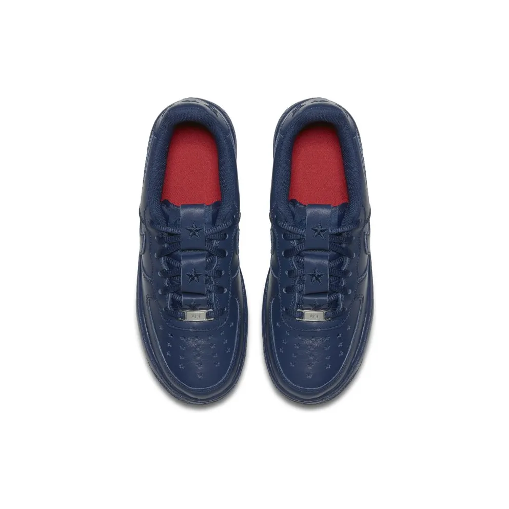 Nike Air Force 1 Low Independence Day 2018 Navy (GS) Midnight Navy/Midnight Navy-University Red (AR0688-400)
