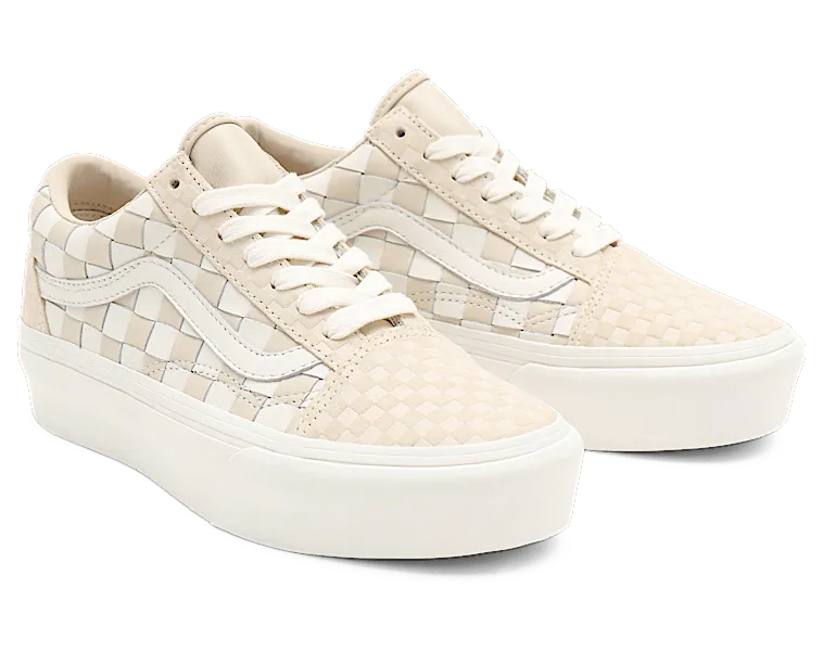 Vans Woven Old Skool Platform “Light Brown” (VN0A5KX99GY)