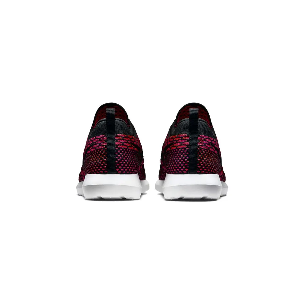 Nike Roshe Run Flyknit Fireberry Black/White-Fireberry-Total Orange (677243-004)