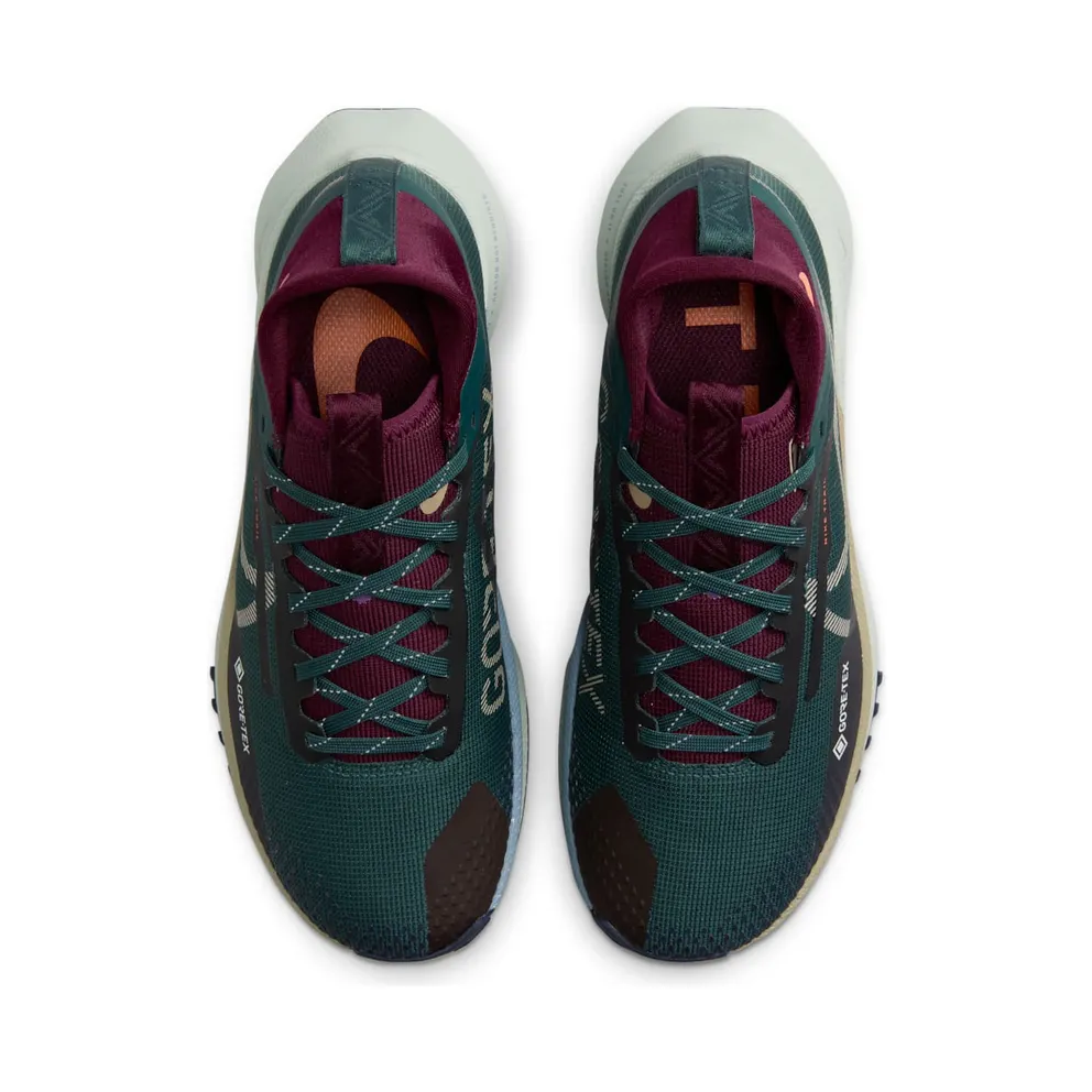 Nike React Pegasus Trail 4 Gore-Tex Deep Jungle Night Maroon Ashen Slate Khaki (DJ7929-302)