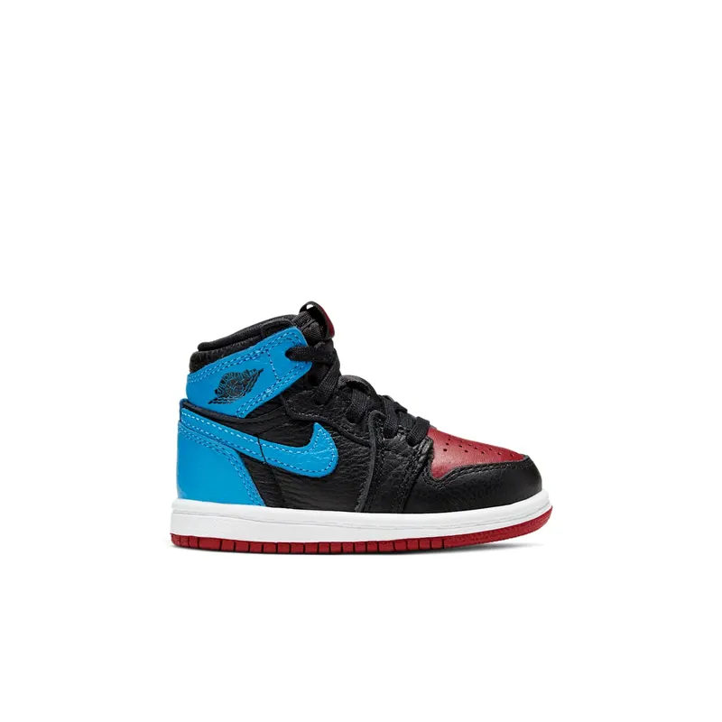 Air Jordan Nike AJ 1 Retro High UNC Chicago Leather (TD) (2020) (CU0450-046)