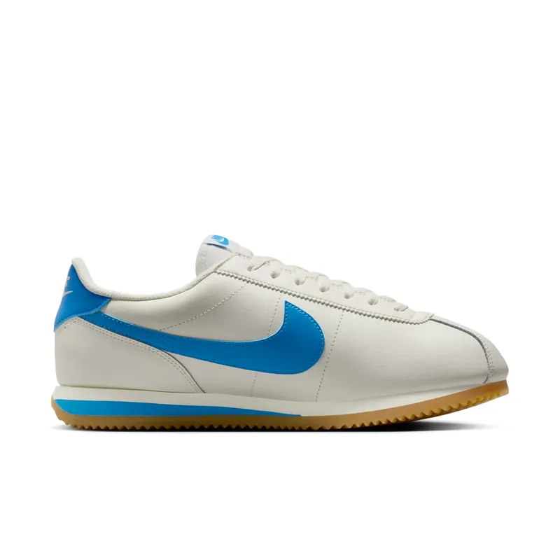 Nike Cortez Leather Sail Gum Yellow Light Photo Blue (DM4044-112)