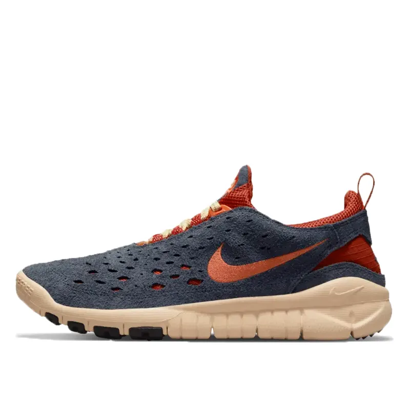 Nike Free Run Trail Thunder Blue – “Thunder Blue / Orange-cinnabar-canvas” (CW5814-400)