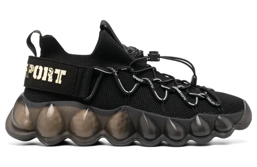 Plein Sport The Bubble Gen.X.02 Tiger low-top sneakers – Zwart (PACSUSC0432STE003N)
