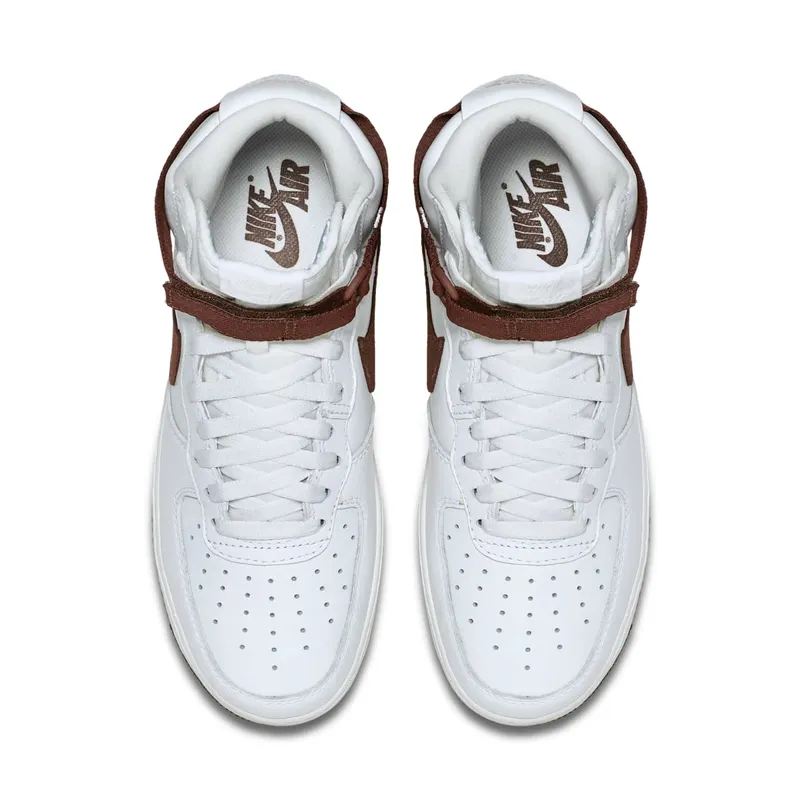Nike Air Force 1 Hi Retro Qs Summit White/Chocolate Summit White/Chocolate (743546-102)