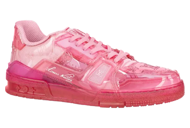 LV Trainer Fluroescent Pink (1A8KJQ)