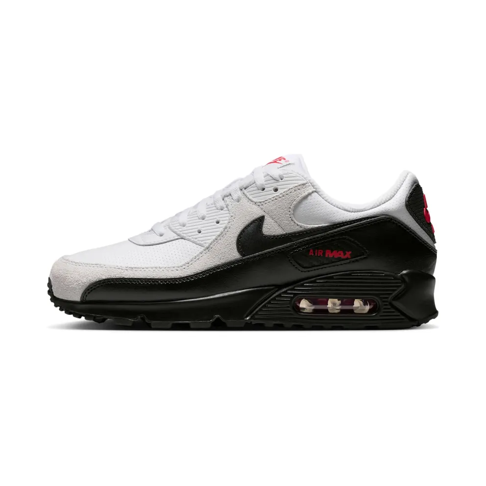 Nike Air Max 90 “Perforated Leather White Black” (IV2867-100)