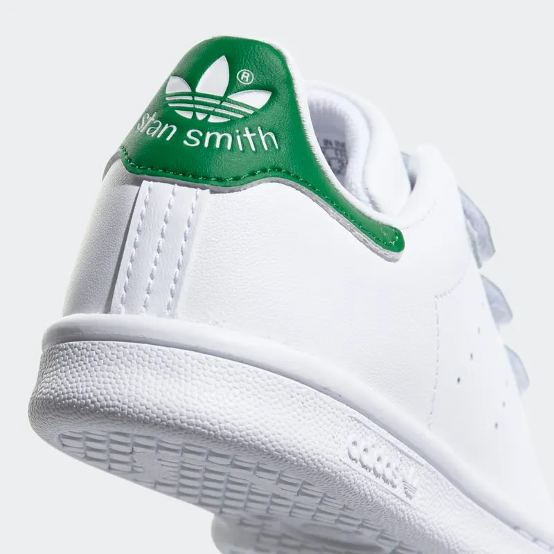 Adidas Stan Smith CF Velcro PS ‘White Green’ Running White Ftw / Running White / Fairway (M20607)